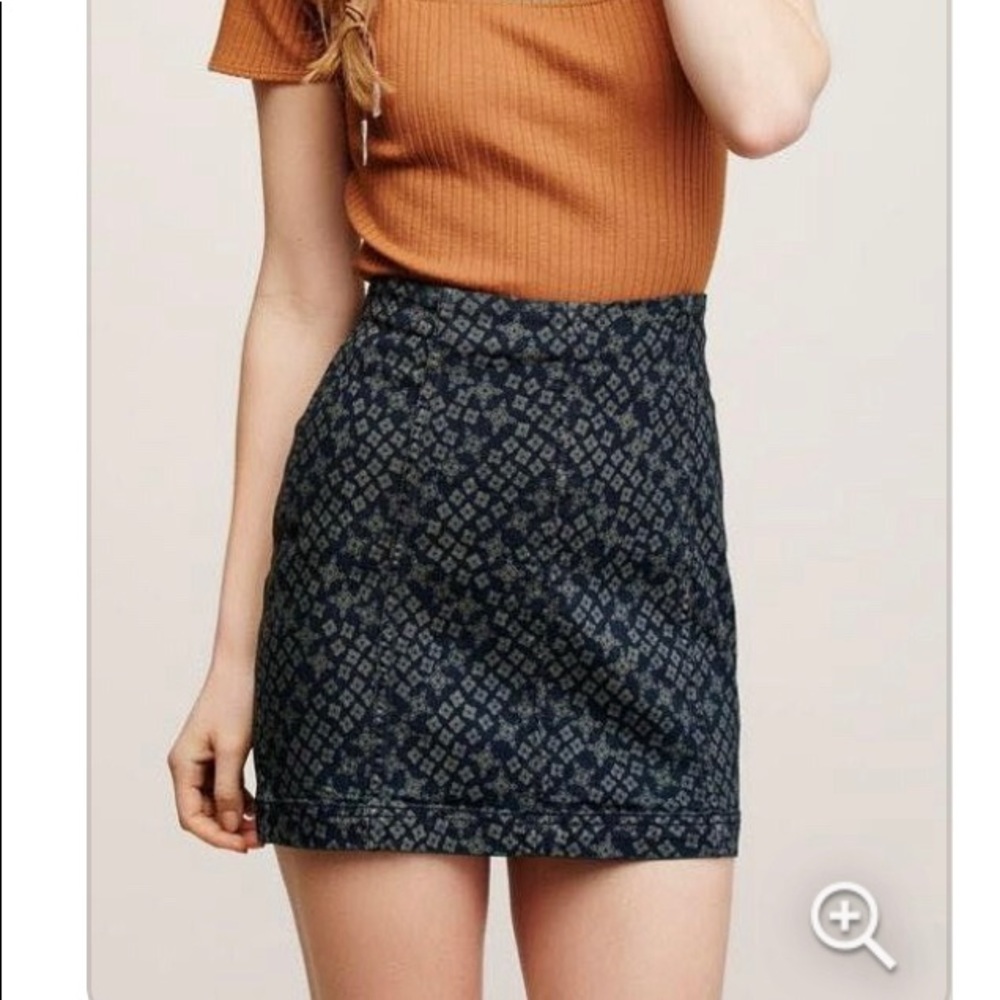 Free People Modern Femme Mini Skirt